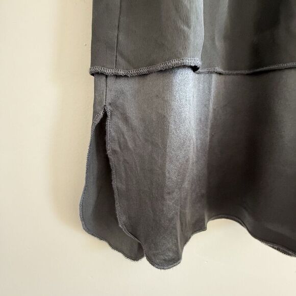 Women Etcetera Silk Blend Multi Media Sweater size S lightweight grey - Picture 6 of 10